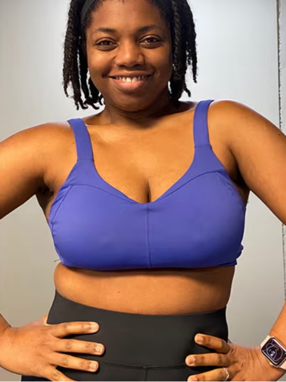 Oiselle Esther Bra in purple